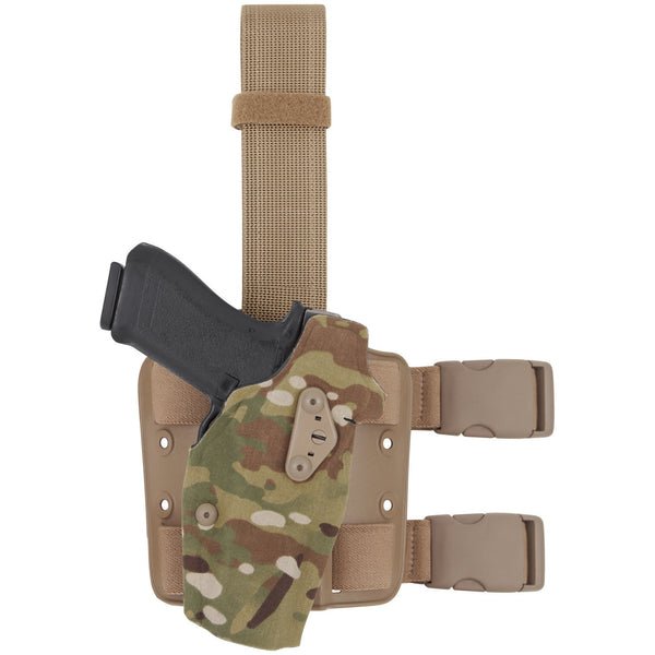 6354DO ALS® OPTIC TACTICAL HOLSTER FOR GLOCK 17 GEN 1-4 - W/ LIGHT