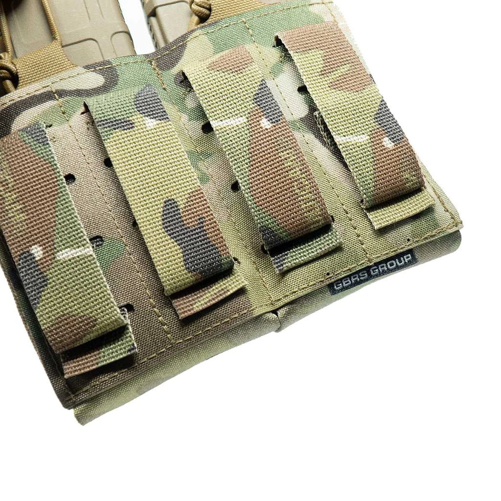 DOUBLE RIFLE MAGAZINE POUCH - BUNGEE RETENTION