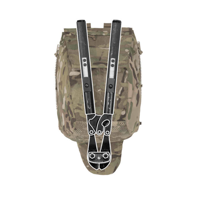 PACK ZIP-ON PANEL MARITIME
