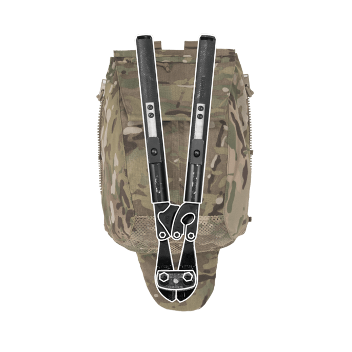 PACK ZIP-ON PANEL MARITIME