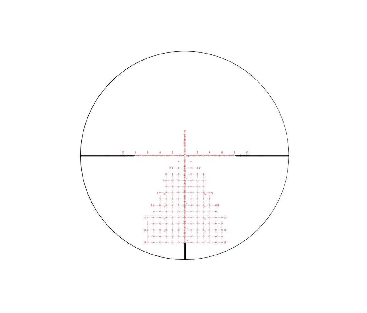 Zero Compromise Optic: ZC420 4-20X50, FDE
