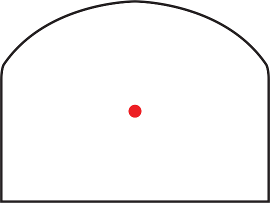 RMR®cc Red Dot Sight 3.25 MOA Red Dot // Adjustable LED