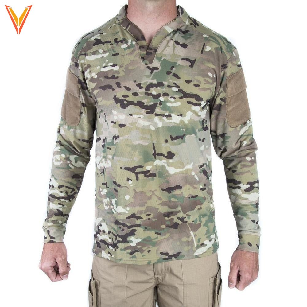 BOSS RUGBY LONG SLEEVE SHIRT W/ POCKETS