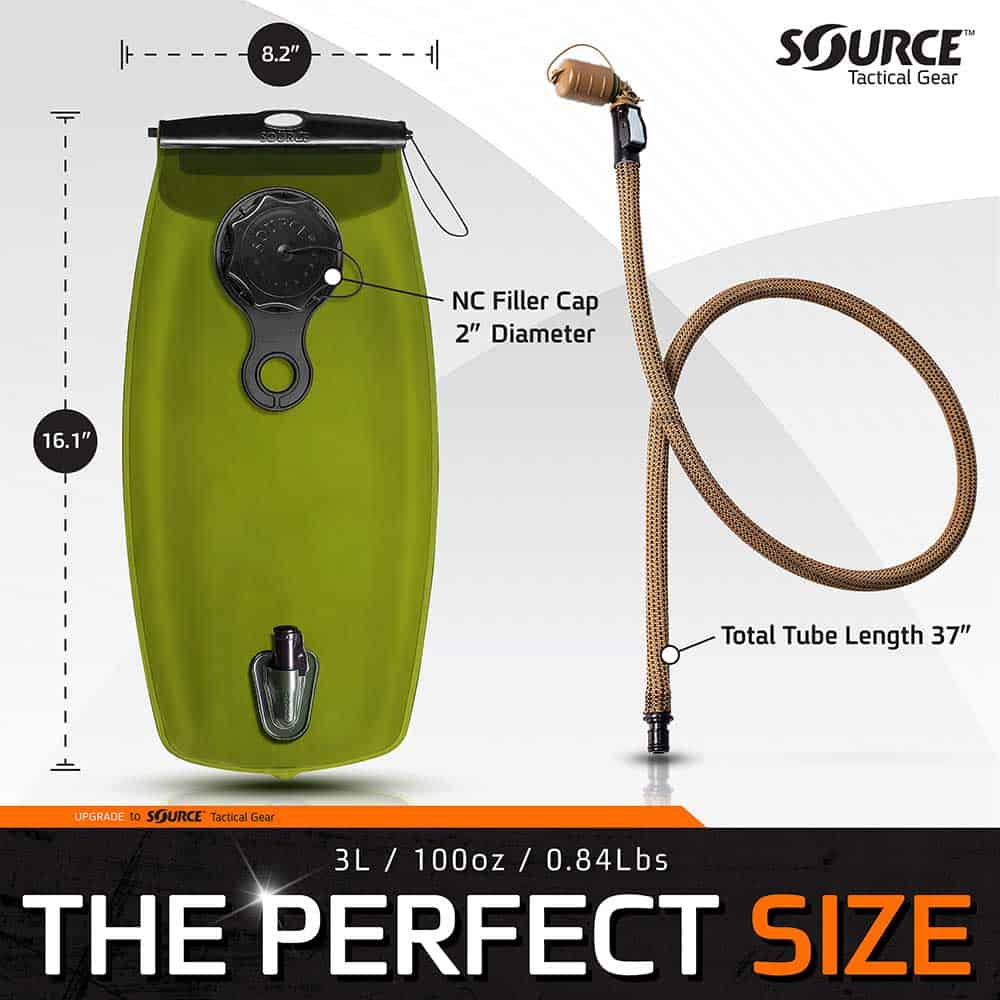 WXP HYDRATION BLADDER | MILITARY HYDRATION BLADDER | 2L (70OZ.)