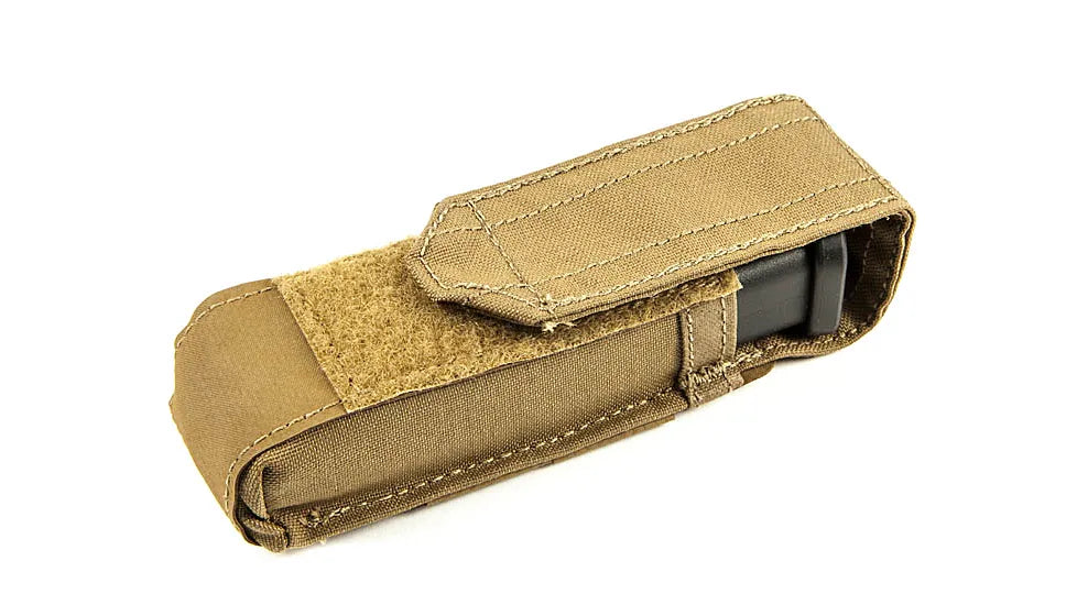 FLAPPED SINGLE PISTOL MAG POUCH