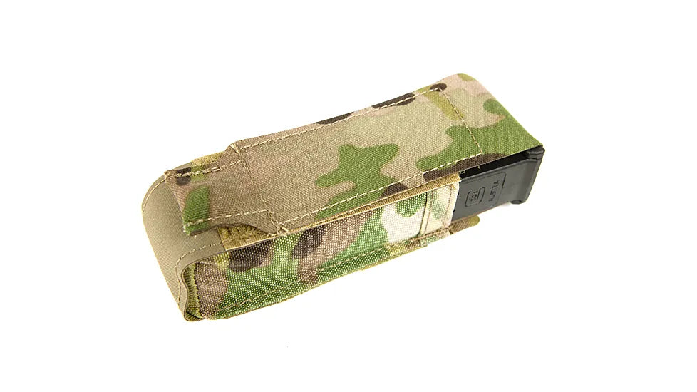 FLAPPED SINGLE PISTOL MAG POUCH
