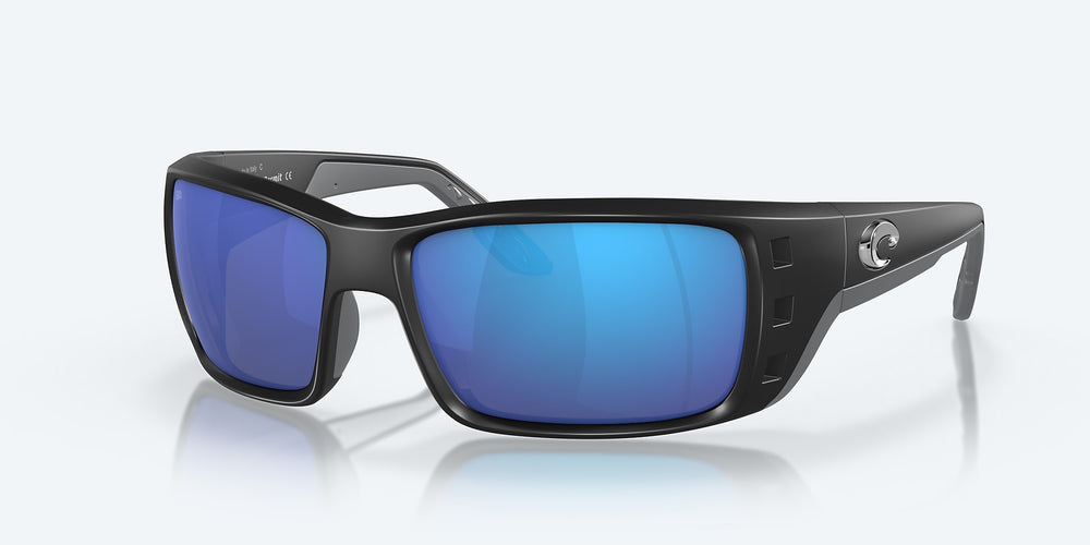 PERMIT - MATTE BLACK W/580G Polarized Blue Lense