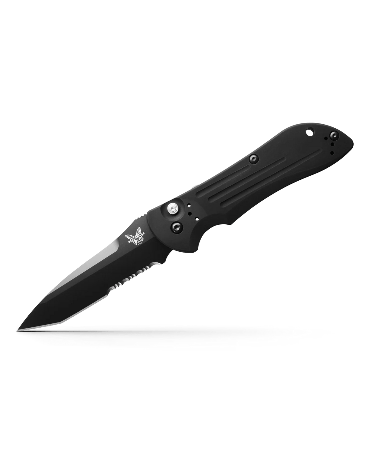 AUTO STRYKER® - BLACK ALUMINUM [SERRATED]