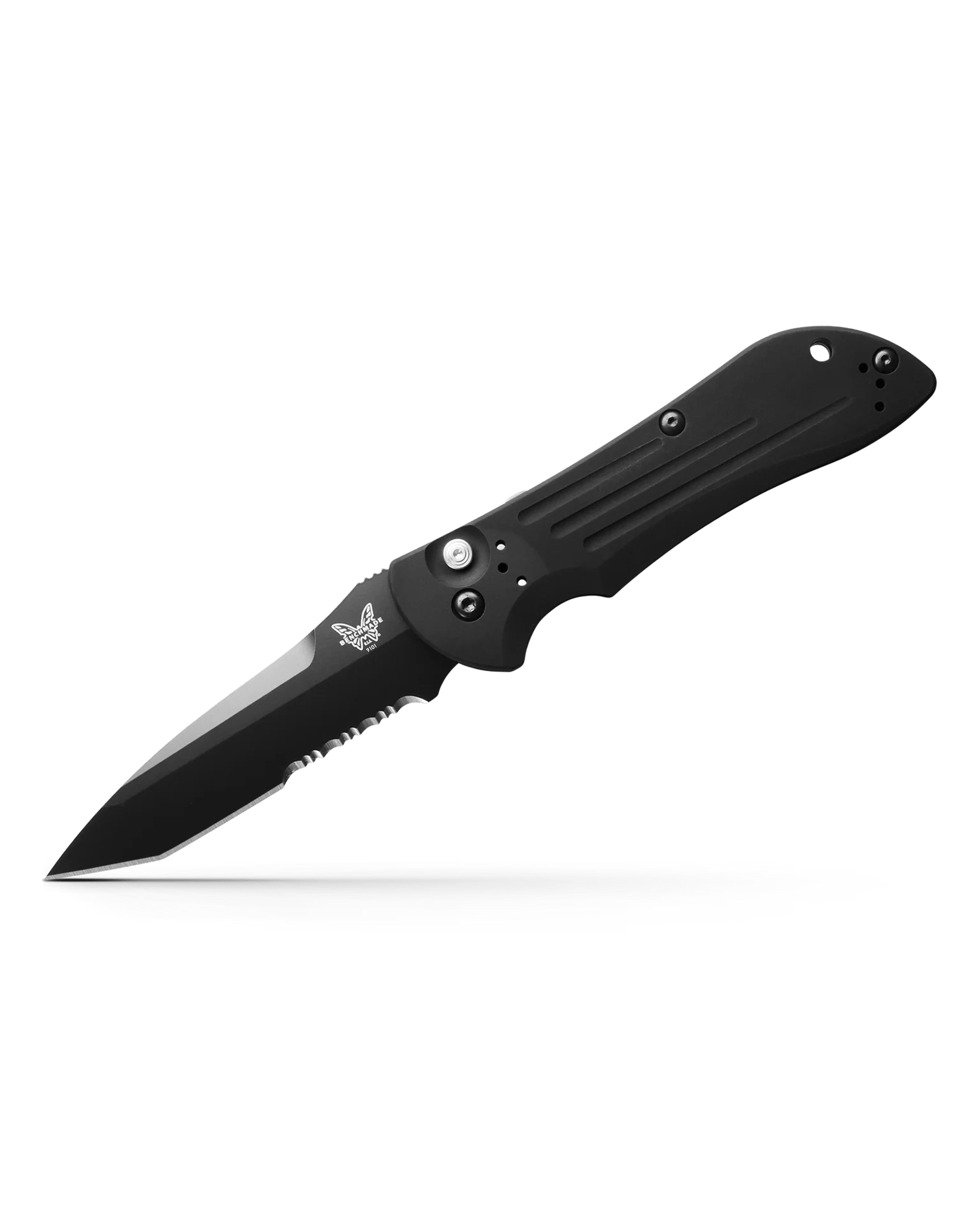 AUTO STRYKER® - BLACK ALUMINUM [SERRATED]