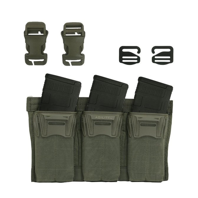 PINCER PLACARD™ TRIPLE MAG POUCH