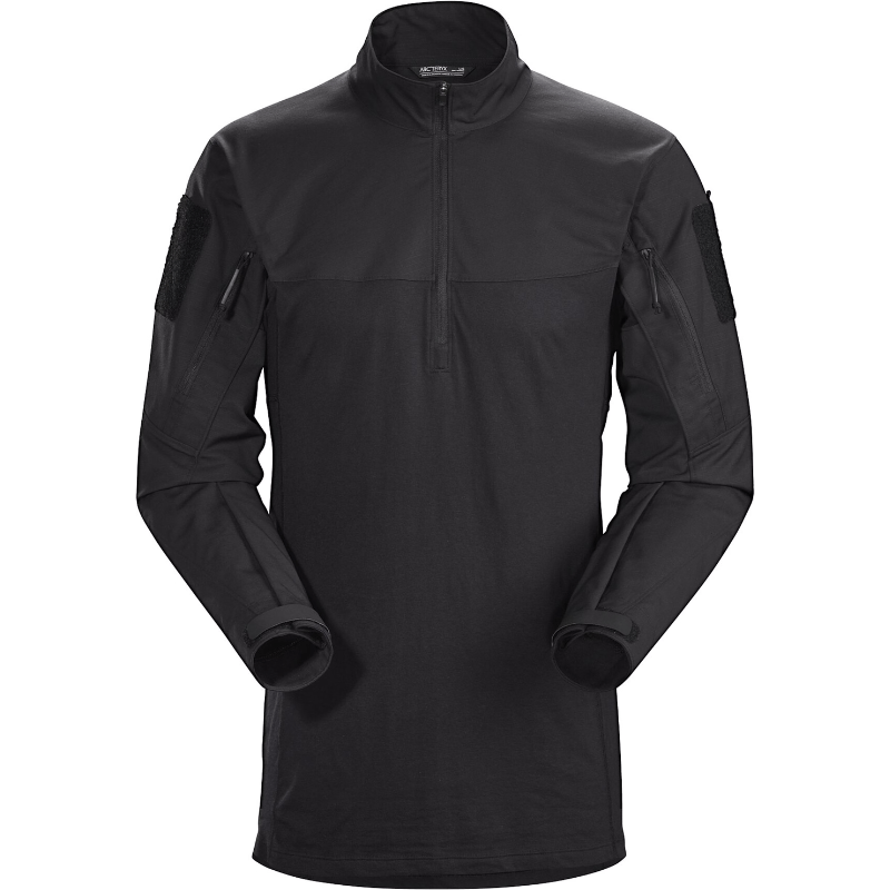 ARCTERYX ASSAULT SHIRT AR (GEN2), BLACK, SIZE: XX-LARGE