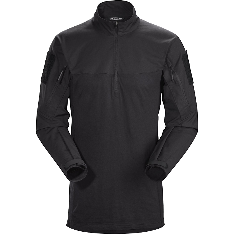 ARCTERYX ASSAULT SHIRT AR (GEN2), BLACK, SIZE: LARGE