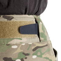 A pair of Crye G3 Combat Pants in Multicam camouflage pattern, designed for military and outdoor use with multiple pockets and reinforced areas.