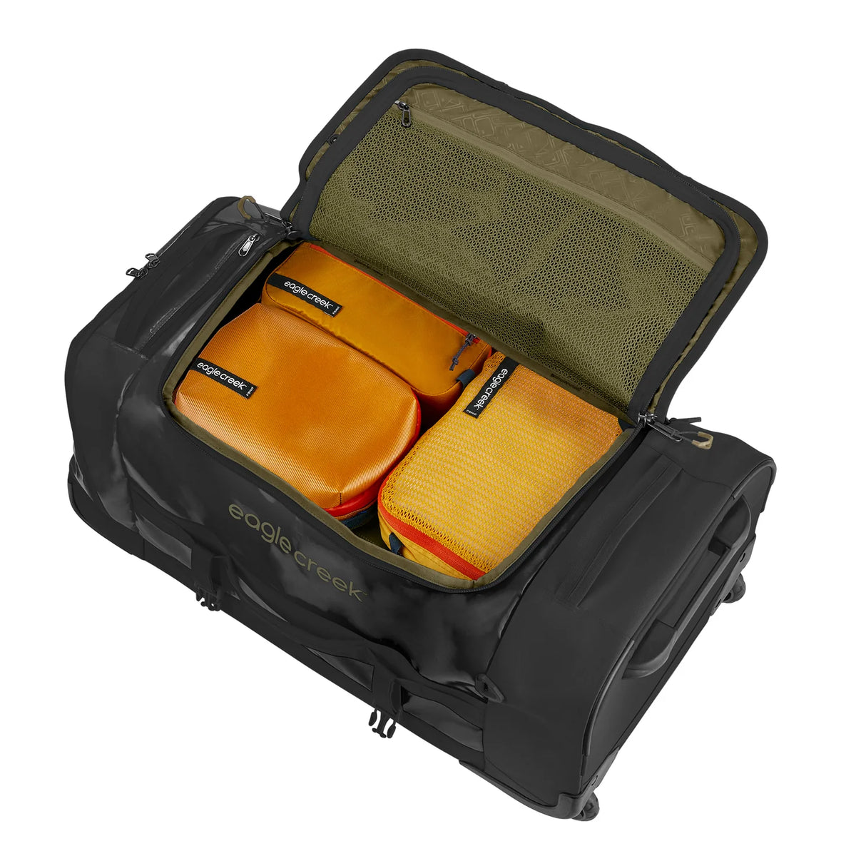 EAGLE CREEK CARGO HAULER XT WHEELED DUFFEL 90L [JET BLACK]