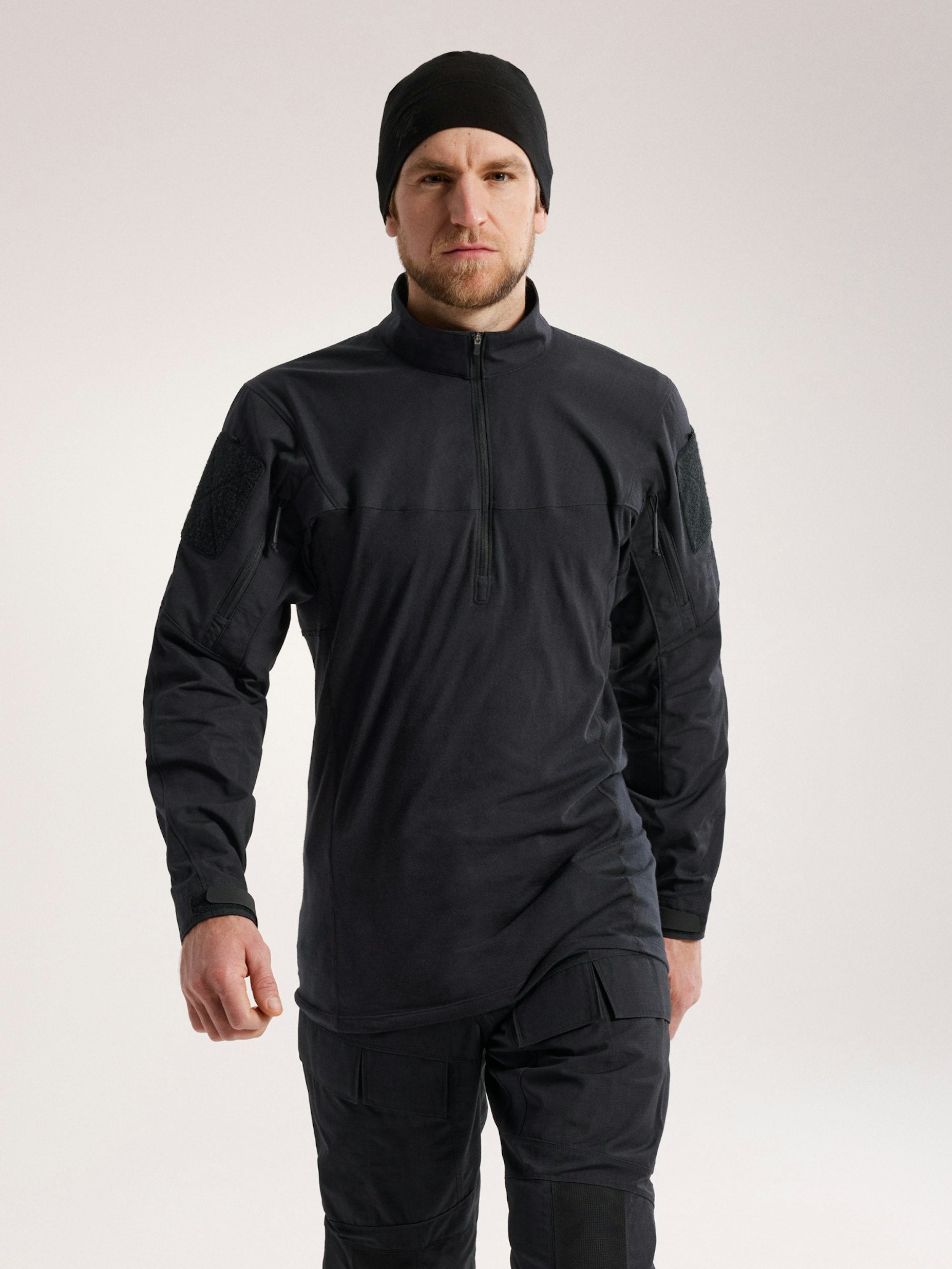 ARCTERYX ASSAULT SHIRT AR (GEN2), BLACK, SIZE: LARGE