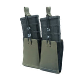DOUBLE RIFLE MAGAZINE POUCH - BUNGEE RETENTION