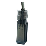 SINGLE PISTOL MAGAZINE POUCH - BUNGEE RETENTION
