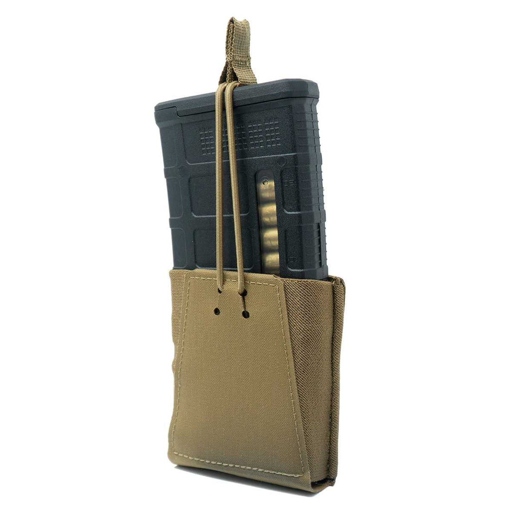 SINGLE RIFLE MAGAZINE POUCH - BUNGEE RETENTION [5.56 // 7.62]