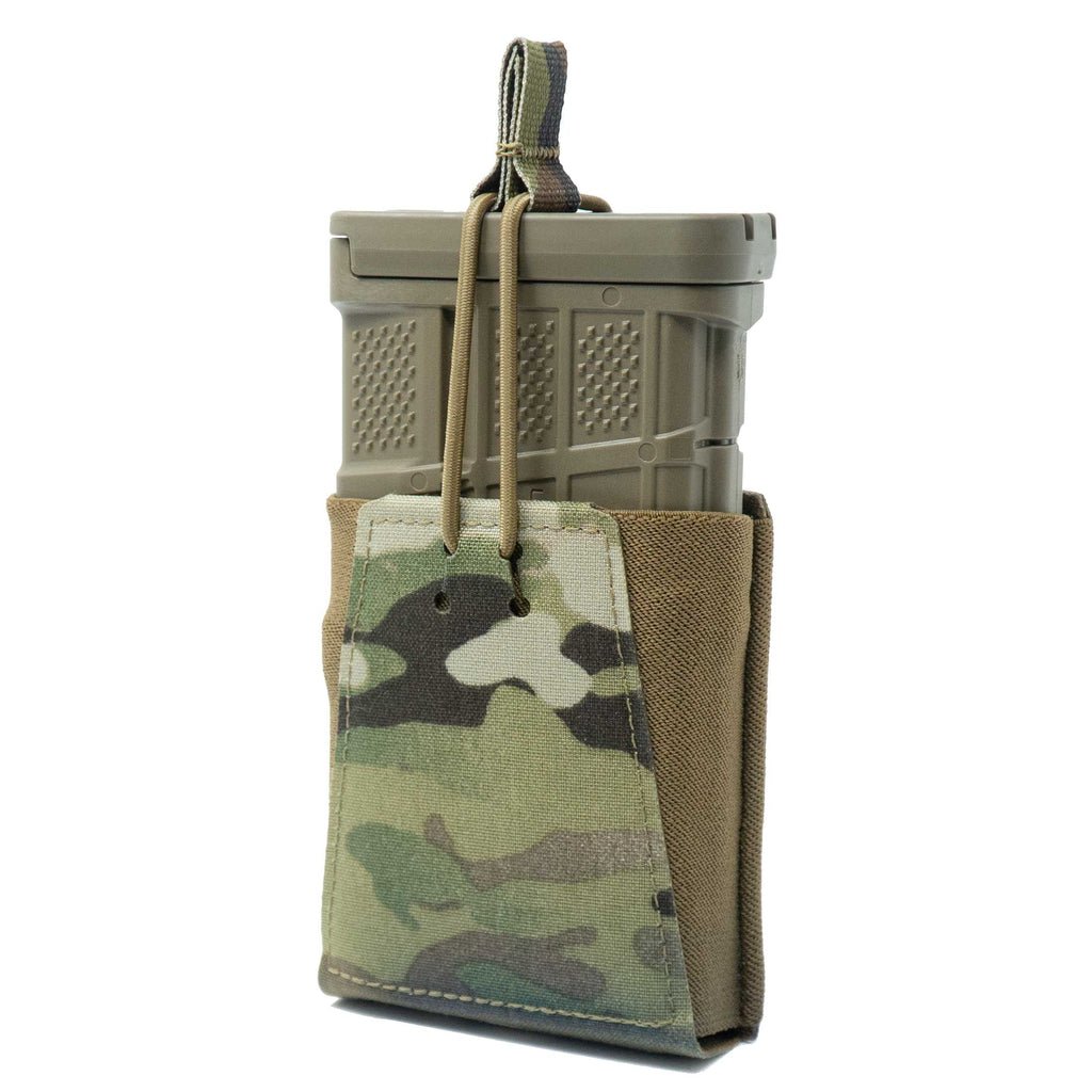 SINGLE RIFLE MAGAZINE POUCH - BUNGEE RETENTION [5.56 // 7.62]
