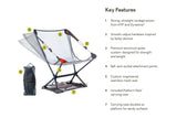 MOONLITE™  ELITE RECLINING BACKPACKING CHAIR