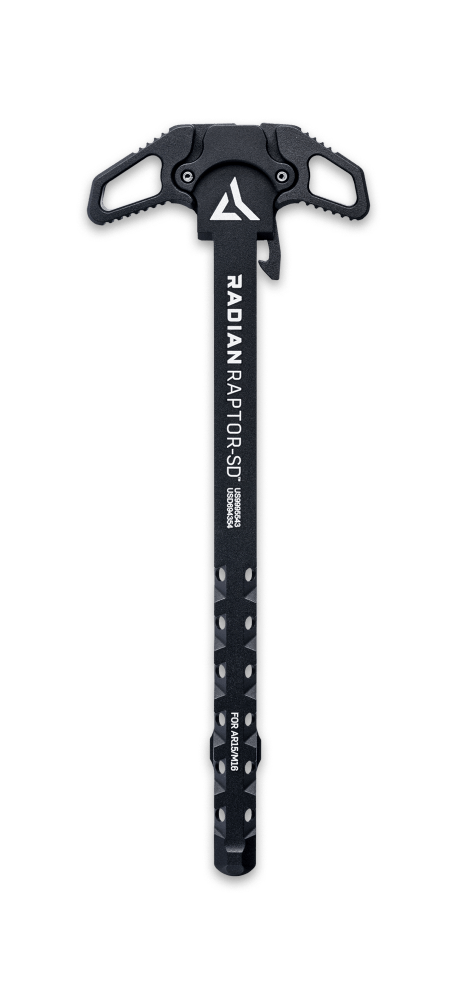 RAPTOR SD™ AMBIDEXTROUS CHARGING HANDLE - PORTED // 5.56MM [BLACK]