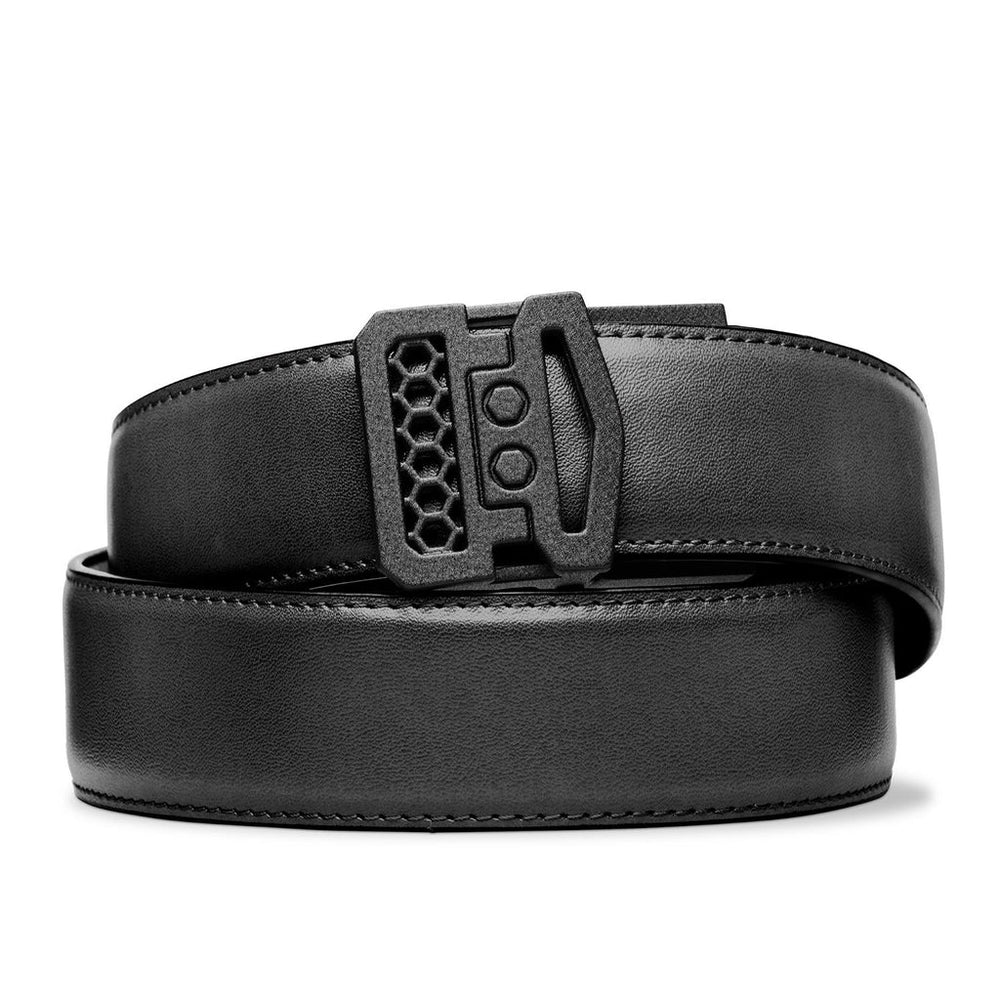 X10 BUCKLE - LEATHER GUN BELT 1.5"