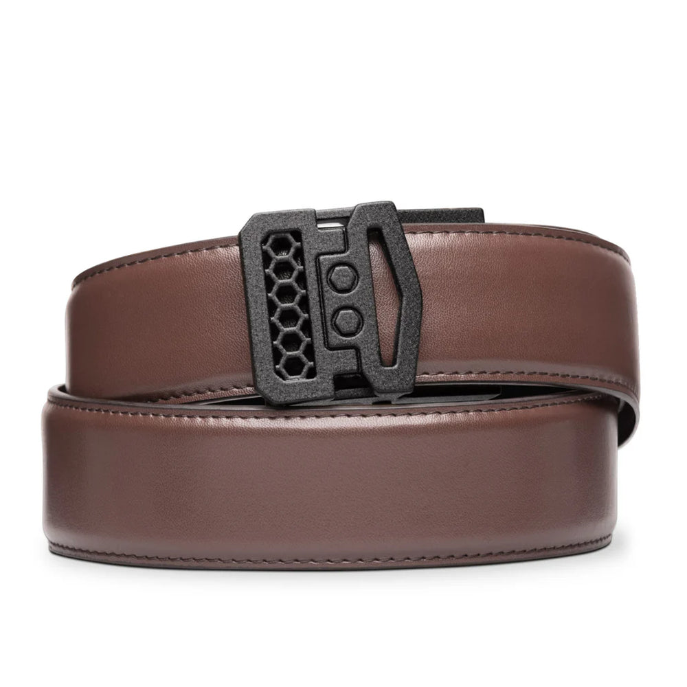 X10 BUCKLE - LEATHER GUN BELT 1.5"