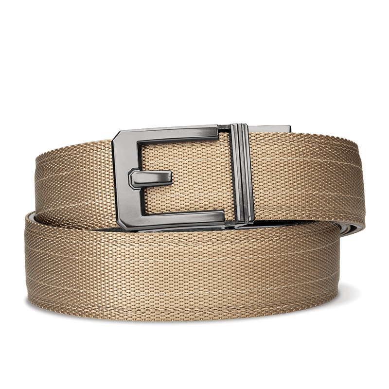 X3 GUNMETAL BUCKLE - TACTICAL NYLON GUN BELT 1.5"