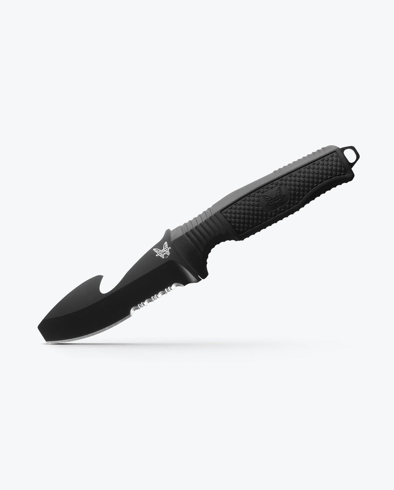 BENCHMADE KNIFE COMPANY - H20 FIXED DIVE KNIFE | BLACK SANTOPRENE - GSS Gear FWB