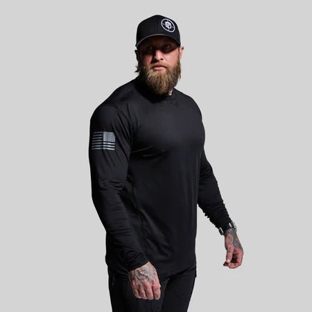 BORN PRIMITIVE - LONG SLEEVE RANGE SHIRT FLAG - GSS Gear FWB
