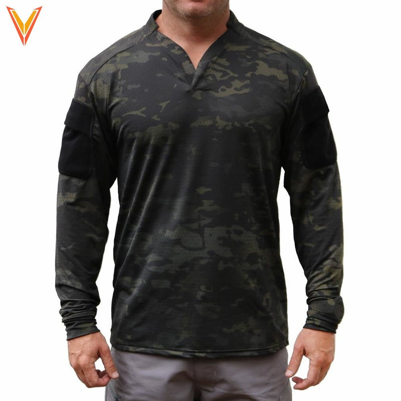 BOSS RUGBY LONG SLEEVE SHIRT W/ POCKETS