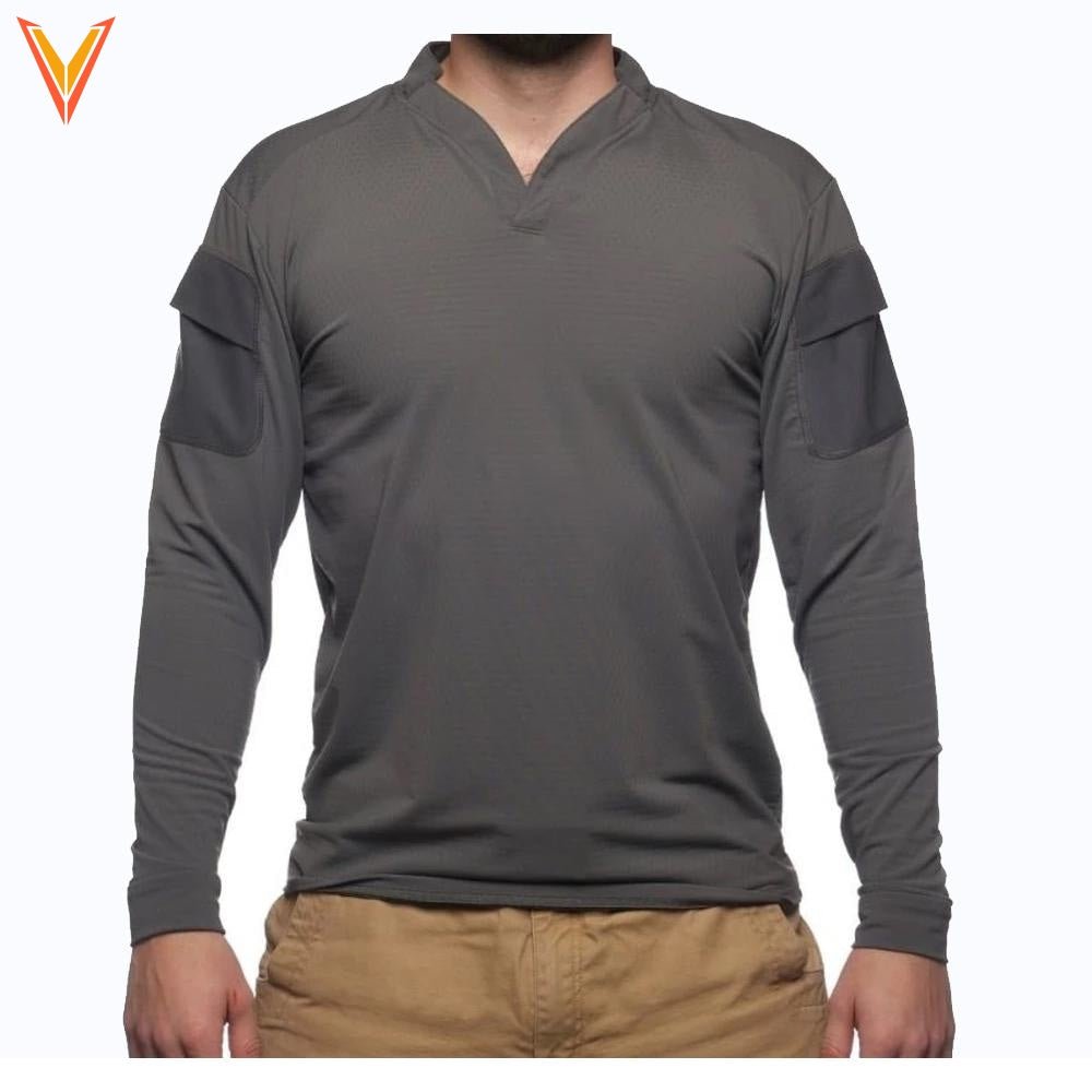 BOSS RUGBY LONG SLEEVE SHIRT W/ POCKETS