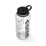 CANA PROVISIONS WATER DATA CARD (WDC) PRINTED 32OZ. WIDE MOUTH NALGENE