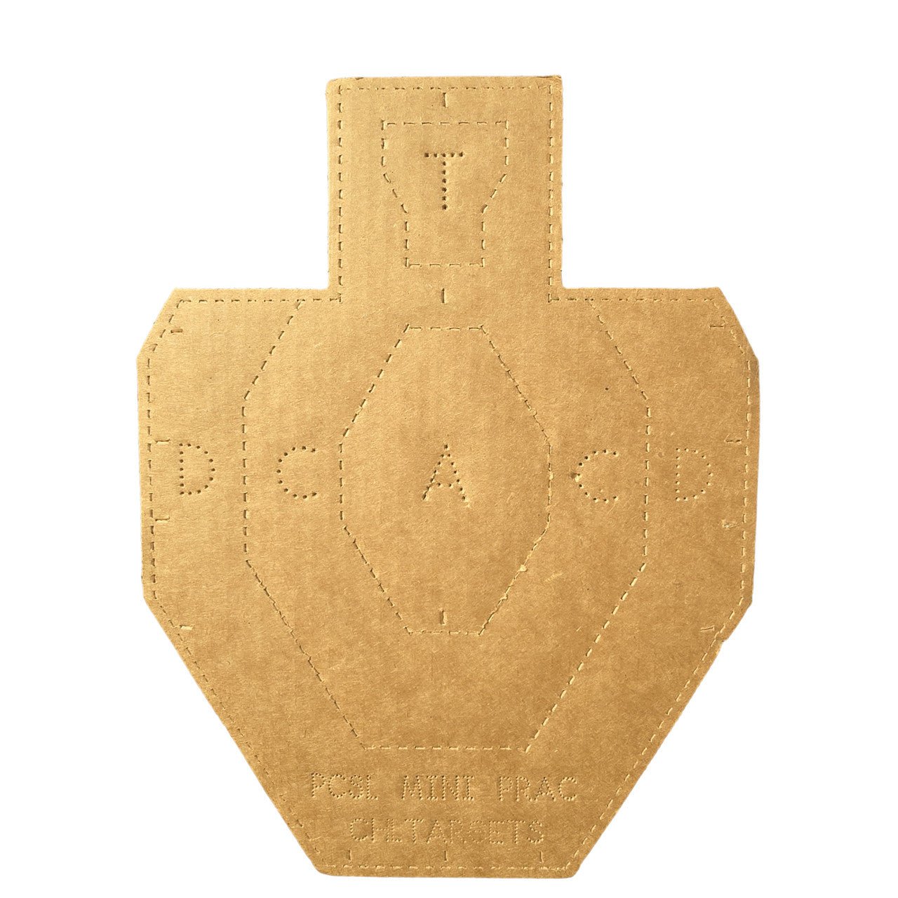 CHL TARGETS - PCSL MINI PRACTICAL TARGET, ½ SCALE - GSS Gear FWB