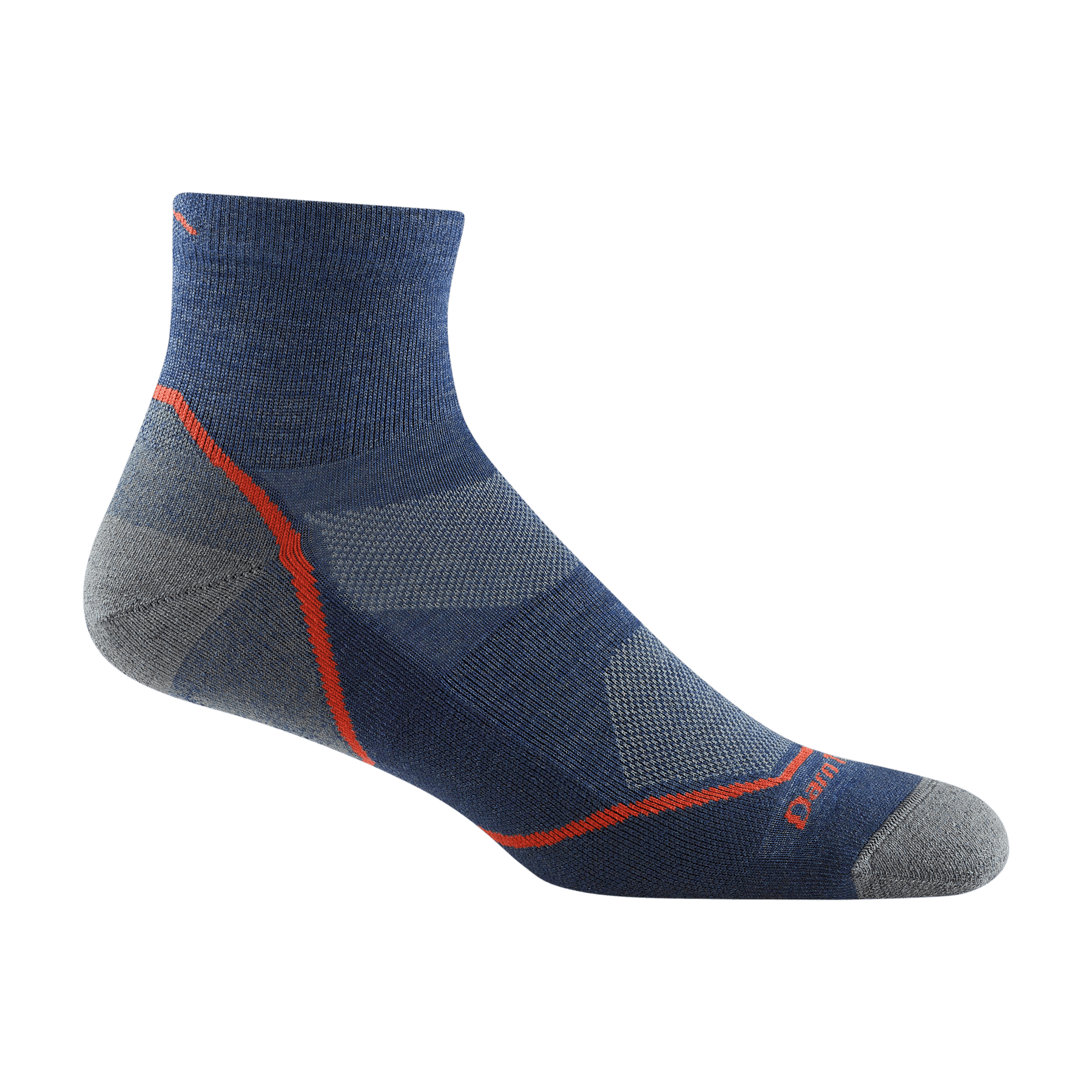 DARN TOUGH / CABOT HOSIERY - MEN'S LIGHT HIKER QUARTER LIGHTWEIGHT HIKING SOCKS - GSS Gear FWB