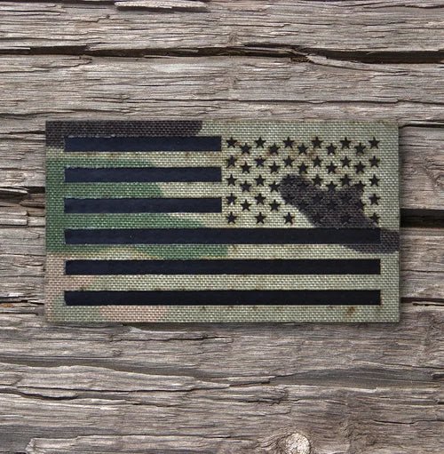 EMPIRE TACTICAL - AMERICAN FLAG IR REFLECTIVE PATCHES - GSS Gear FWB