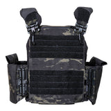 FIRST SPEAR - STRANDHOGG SAPI CUT PLATE CARRIER / BACK / SHOULDER ONLY W/ 4X9" LOOP PLACARD / REAR CUMMERBUND FLAP - GSS Gear FWB