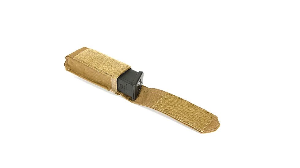 FLAPPED SINGLE PISTOL MAG POUCH