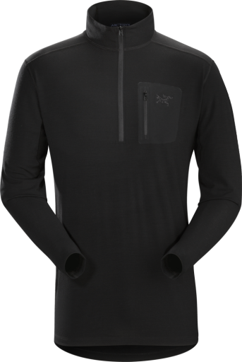 ARC'TERYX LEAF COLD WX ZIP NECK AR MEN'S (WOOL)