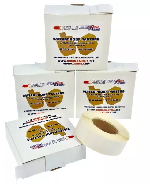 CED/DAA WATERPROOF TARGET PASTERS